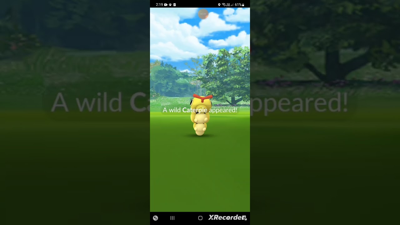 Pokemon go hidden gems shiny caterpie encounter