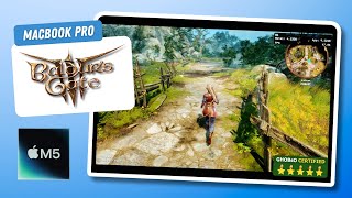 Celebrity Baldur’s Gate 3 — MacBook Pro M5 (14-inch | 16GB) FPS Performance Test Net Worth