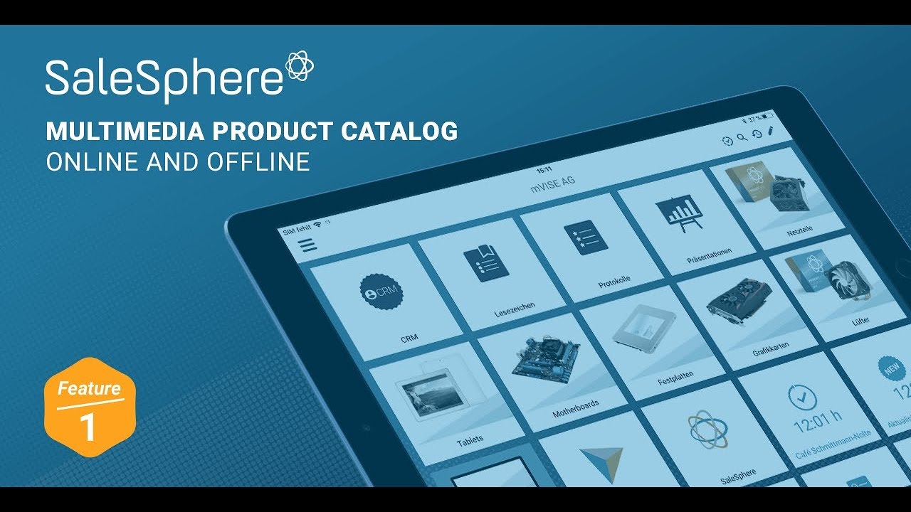 SaleSphere Sales Enablement Platform - Multimedia Product Catalog (English)