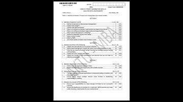 sales and retail management Question paper 2021-22 | AKTU MBA 4th Sem |