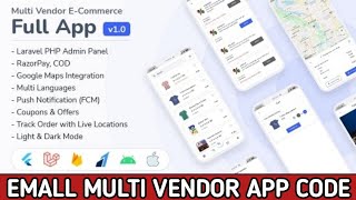 EMall | Multi Vendor E-Commerce Full App Flutter Sourse Code || Make ecommerce app without coding screenshot 3