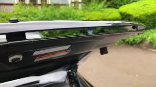 2018 Kia Stinger OEM hood deflector install