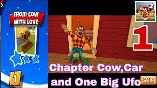 Dark Riddle2-Story Mode/ Chapter Cow,Car And Ufo // Part From cow with love //Gameplay (android,ios)