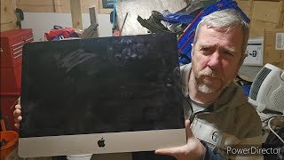 Scrapping an Apple imac computer