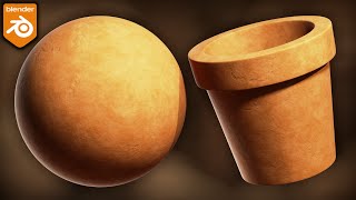 Procedural Dry Clay Material (Blender Tutorial)