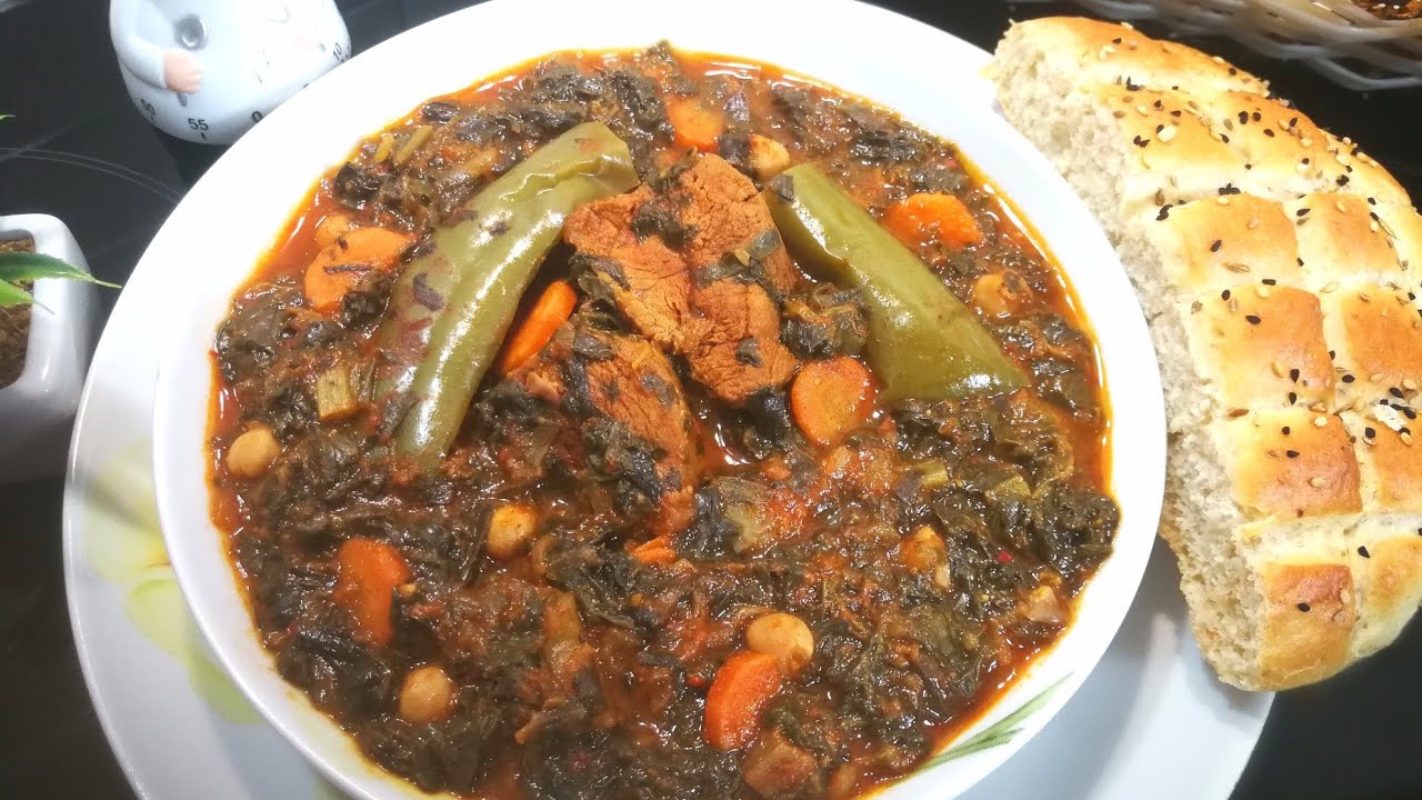 مرقة خضرة 🌿Market khodhra tounsia