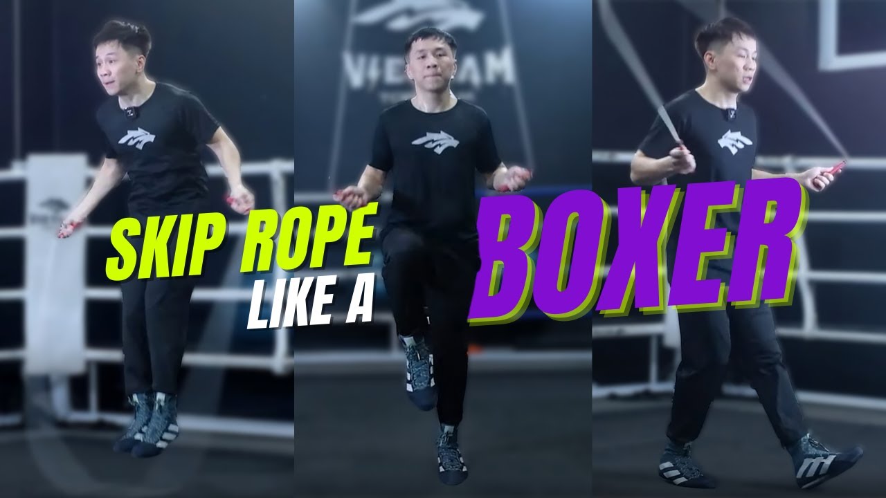 3 CÁCH NHẢY DÂY TRONG BOXING | VIETNAM TOP TEAM - youtube