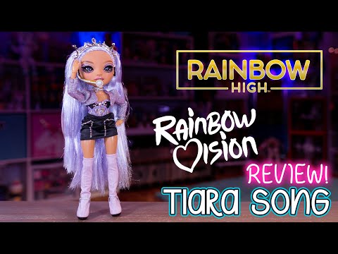 Кукла Rainbow High Vision Тиара Сонг Рейнбоу Хай Tiara Song серии Royal Three K-Pop 578420 Оригинал, видео 1
