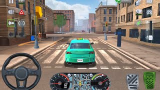 City Taxi Sim 3D - Realistic Car Driving Games Android iOS Gameplay #66 screenshot 1