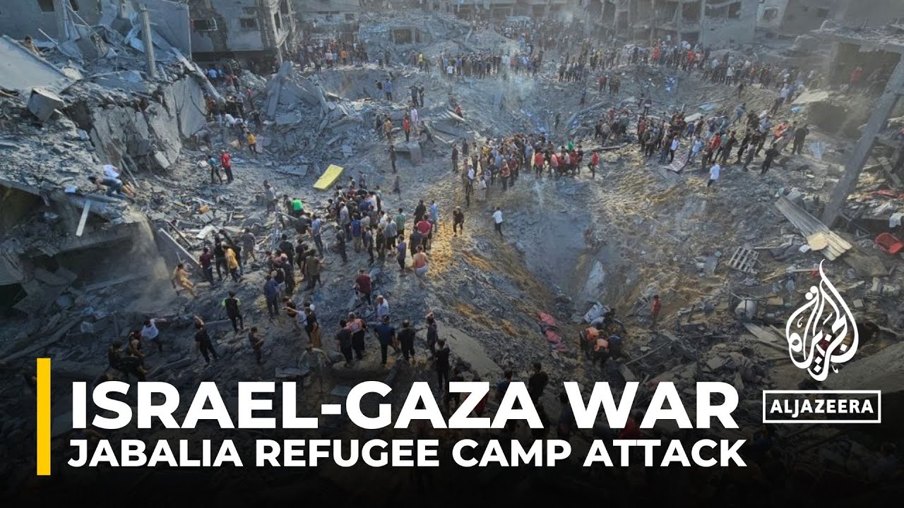 حرب غزة: مقتل ما لا يقل عن 100 شخص في غارة جوية إسرائيلية على مخيم جباليا للاجئين