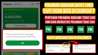 PENYEBAB PINJAMAN ADAKAMI DI TOLAK DAN CARA MENGATASI LIMIT PINJAMAN TIDAK BISA DI CAIRKAN 100% CAIR