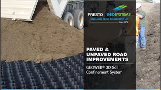Extend the Life of Paved & Unpaved Roadways with Geocells