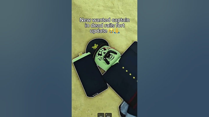 New wanted captain in Dead Rails Update | Dead Rails Roblox #roblox #deadrails #update