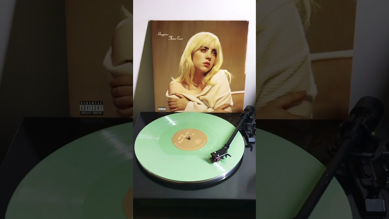 Billie Eilish - Therefore I Am (2021, Sage Green) | Vinyl Preview