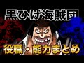 【これで完璧】最終対決に備えろ！黒ひげ海賊団情報まとめ【ワンピース考察】