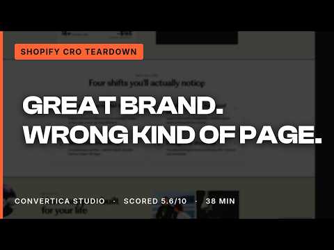 Video thumbnail for the Tikva CRO Audit teardown