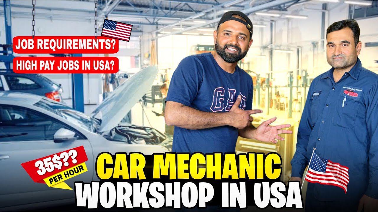 Car Mechanic Earning In Usa 🇺🇸 | Auto Body Business In USA 🇺🇸