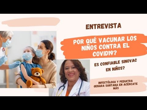 Infectóloga favorece vacuna niños por incremento de casos  covid en menores de 10 años