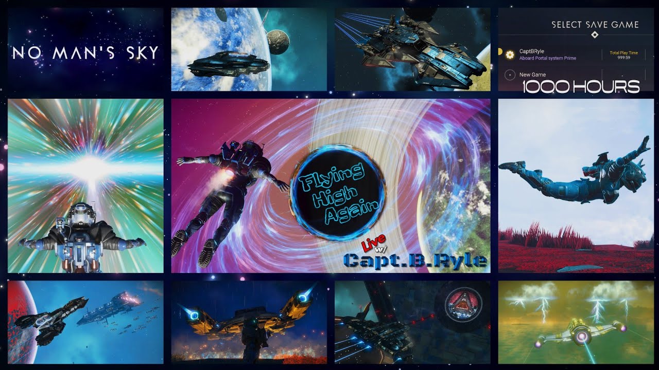 NO MAN'S SKY   Flying High Again   Live w/ Capt.B.Ryle  December 14