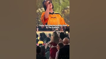 Taylor Swift Dancing to Billie Eilish at the Grammys👀🎶