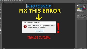 Fix Photoshop Error Problem Parsing the JPEG Data
