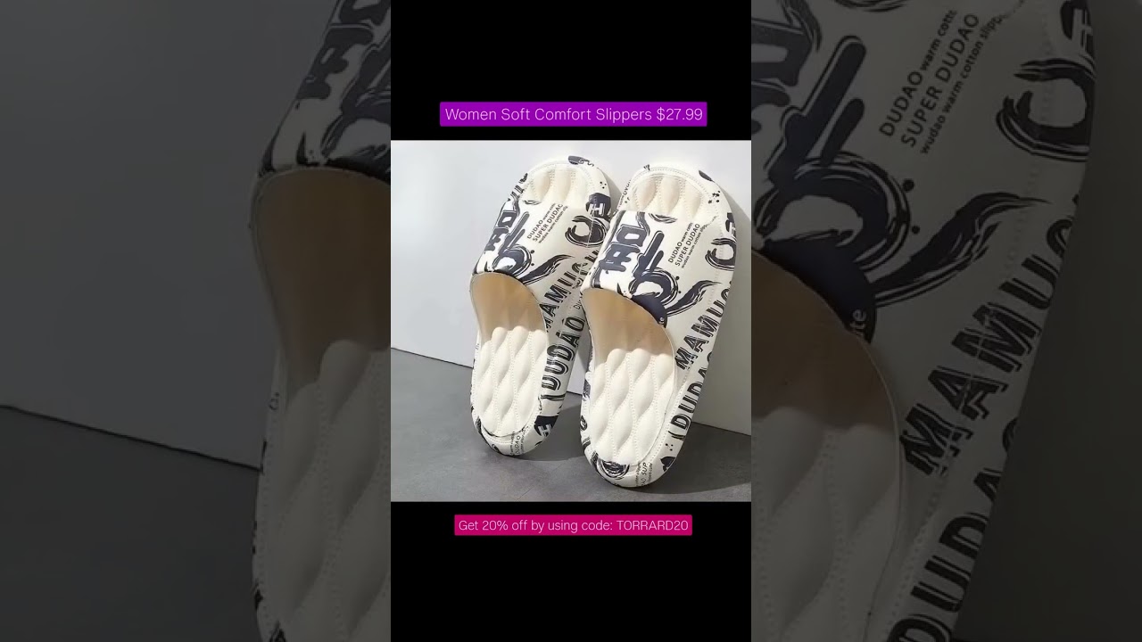 Women Soft Comfort Slippers || Simplytorrard