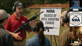 NRA Basics of Rifle March 22nd 2026 Neil & Michael at Alex Tactical Firearms Safety Training Center
