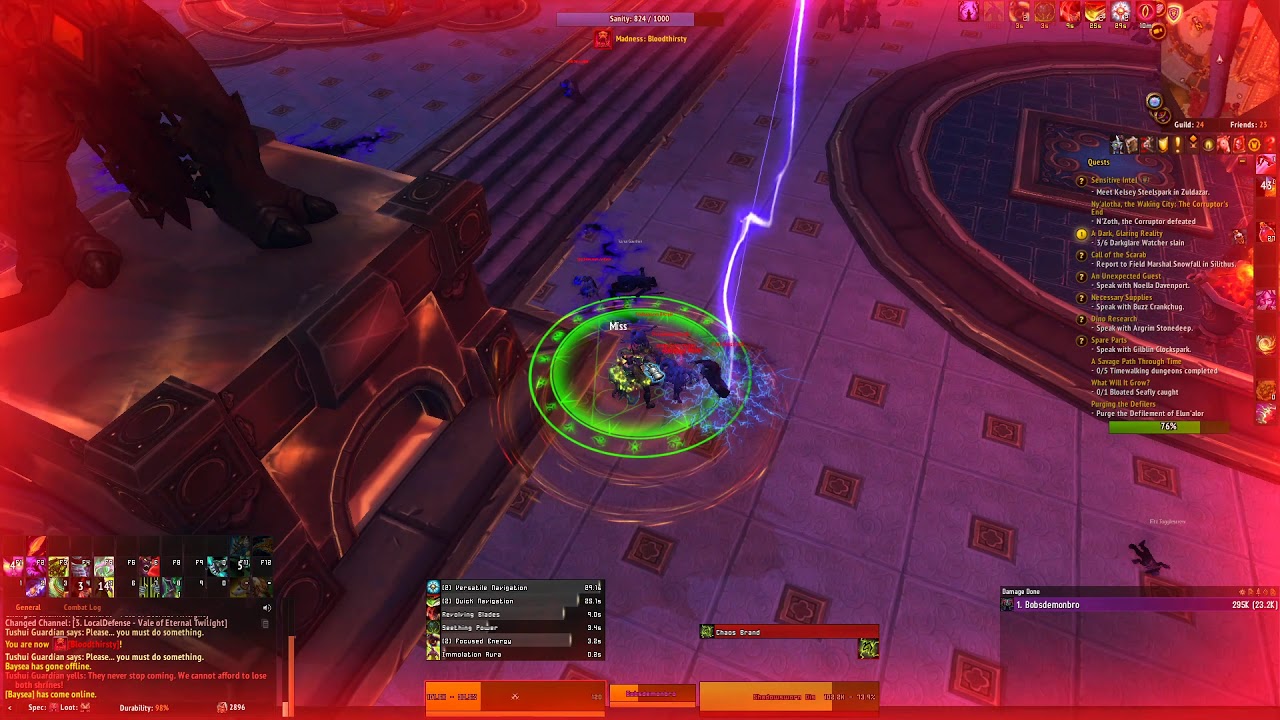 World of Warcraft | Alittle Lesser Vision action in Pandaria! | Plus a small quest tip!