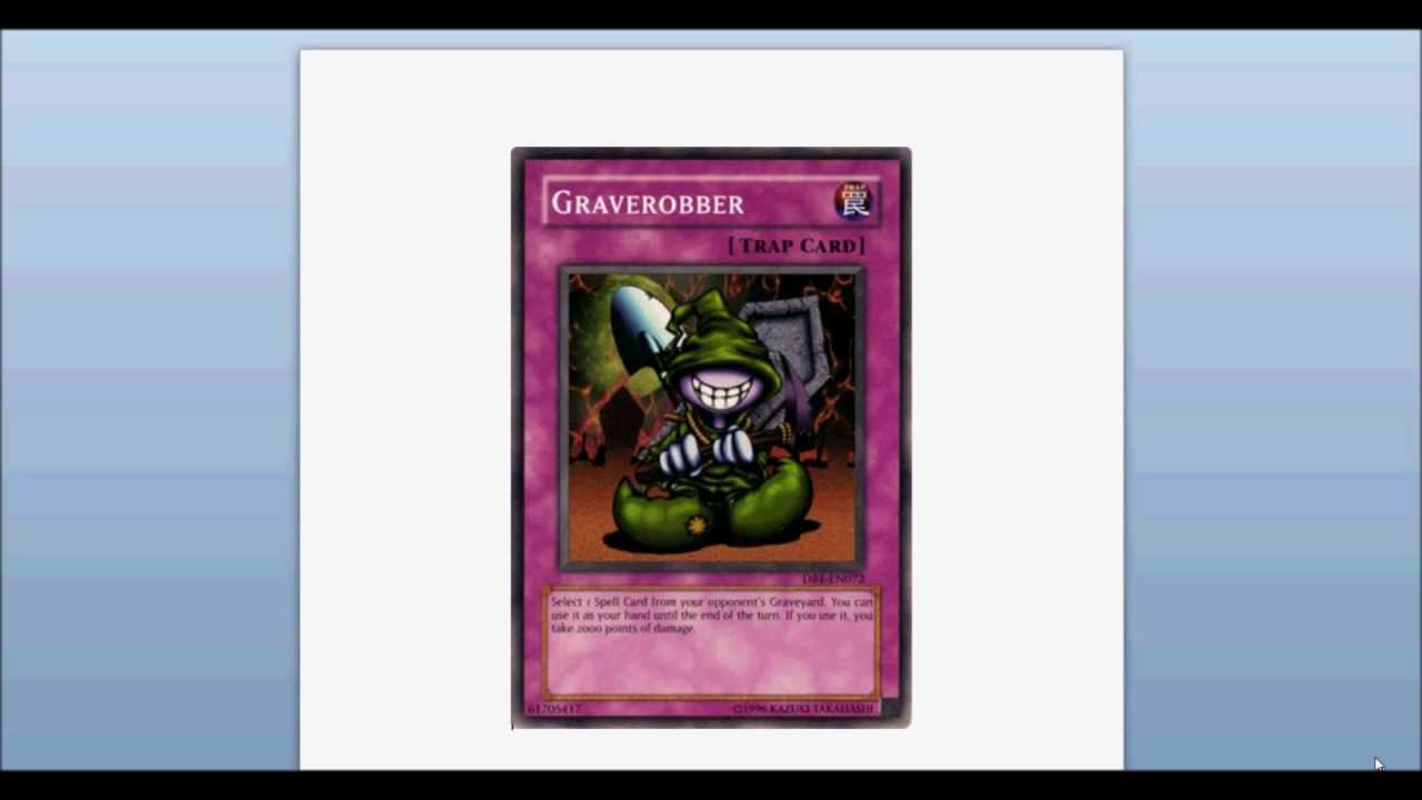 Yugioh Anime vs Reality Graverobber Yugioh Anime vs Reality Graverobber