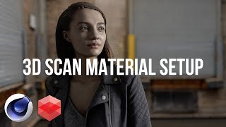 Setup 3D Human Scans | Cinema 4D Physical and Redshift