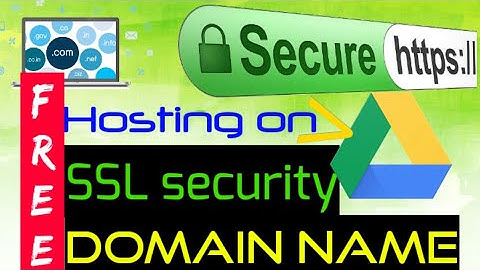 Host your Website on Google Drive Free | Free SSL security https://| Free domain | Sharp YS |