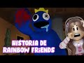 La HISTORIA de RAINBOW FRIENDS😱 Estamos en un EXPERIMENTO | Roblox
