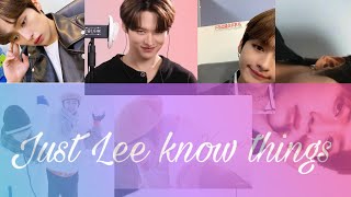 Just Lee Know Things