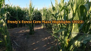 Frosty's Forest Corn Maze Highlights