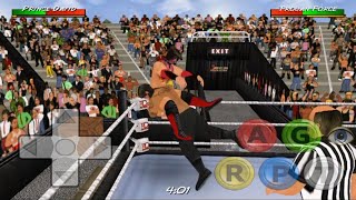 SPEAR IN MID-AIR!!! | Wrestling Revolution 3D OMG moment screenshot 4