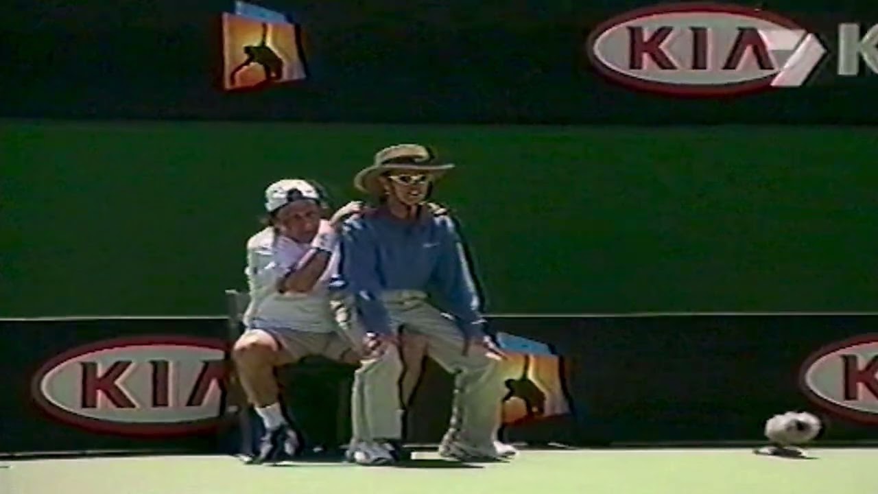 Tennis - Australian Open, Legends Highlights Snippet, Channel 7, 2003.