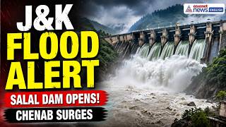 WATCH: Salal Dam Opens All Gates as Heavy Rain Hits Jammu & Kashmir | Chenab River Flood Alert
