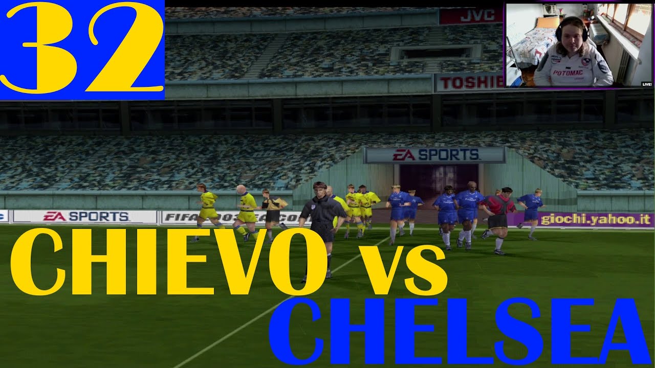 Retrocarriera con il CHIEVO VERONA su FIFA 2003 ⚽🎮 – ep 32, CHIEVO - CHELSEA, COPPA UEFA