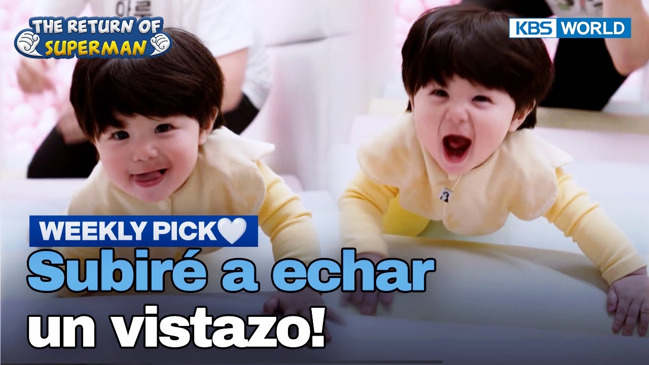 [Weekly Pick🤍] Ven aquí, HARU😍 [El Regreso de Superman] | KBS WORLD TV