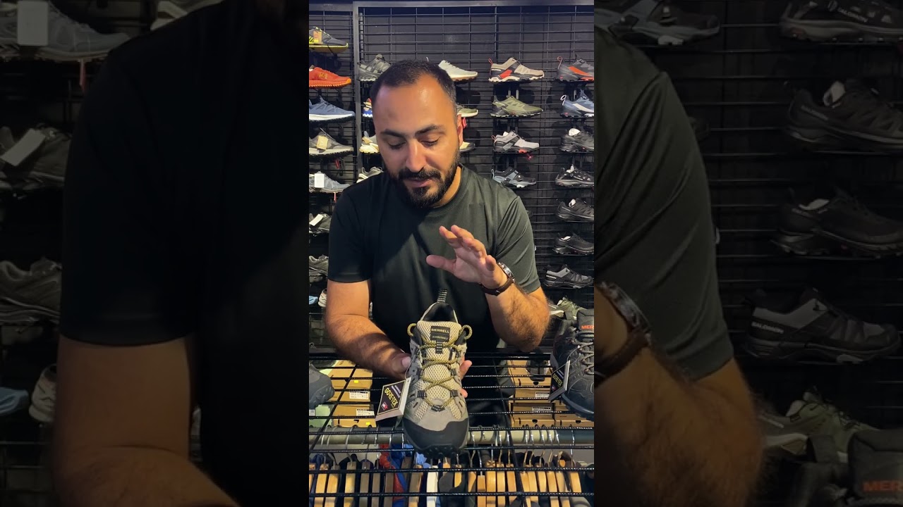 Merrell Alverstone 2 Szare Gore-Tex Gri Erkek Outdoor Ayakkabı