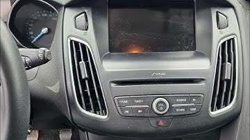 How to Remove/Replace Multimedia/Navigation Sync 3 Ford Focus Mk35 2017