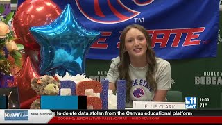 Celebrity Two Burley student athletes make College commitments Profile