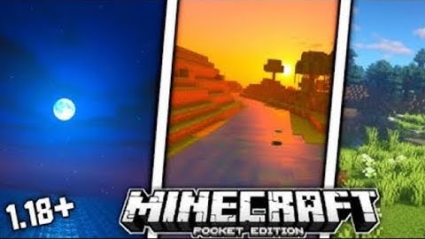Minecraft shaders for 1.20|on android| Mcpe 1.20🤯
