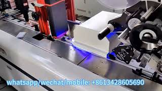 Single UV inkjet labeling machine for scratch card game card printing