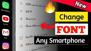 How to Change Font Style in Any Android Device | Font | new front style कैसे लगाये screenshot 5