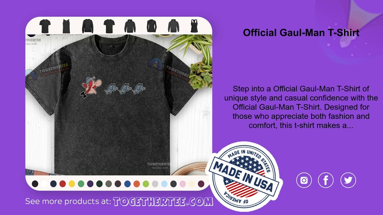 Official Gaul-Man T-Shirt