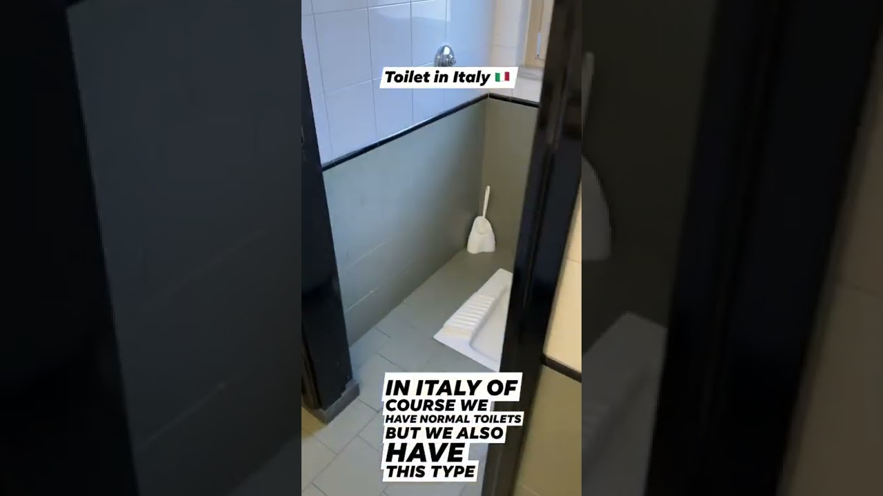 Toilets in Italy 🇮🇹 