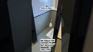 Toilets in Italy 🇮🇹 #shorts