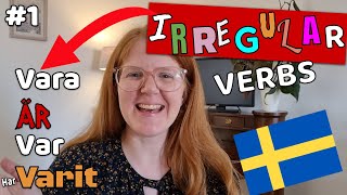 10 IRRegular Swedish verbs you NEED to know (and how to conjugate them)  ORegelbundna verb