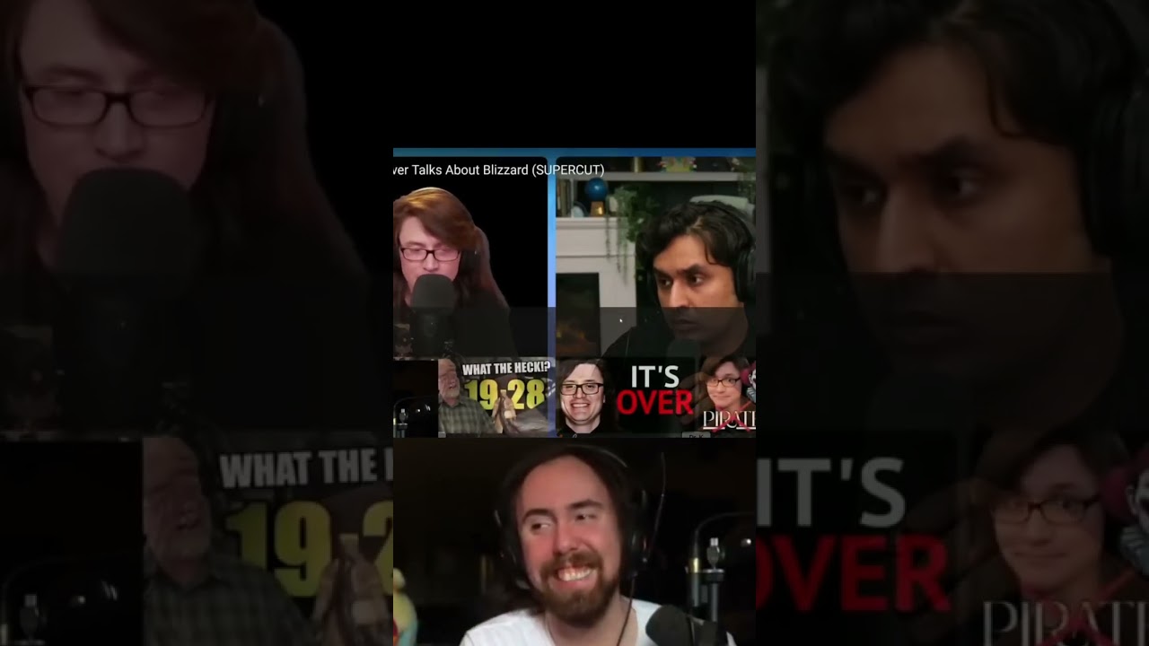 Asmongold реагирует: PirateSoftware никогда не говорит о Blizzard (SUPERCUT) в чате Twitch 